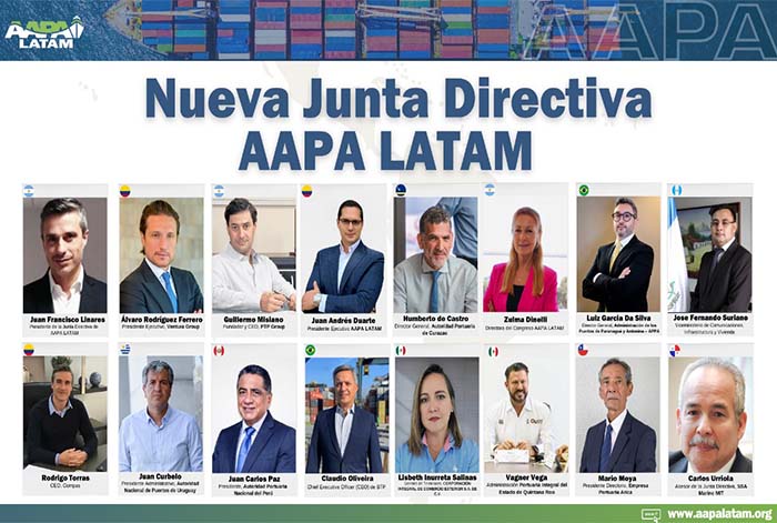 AAPA LATAM renueva Junta Directiva para impulsar la competitividad portuaria en la región
