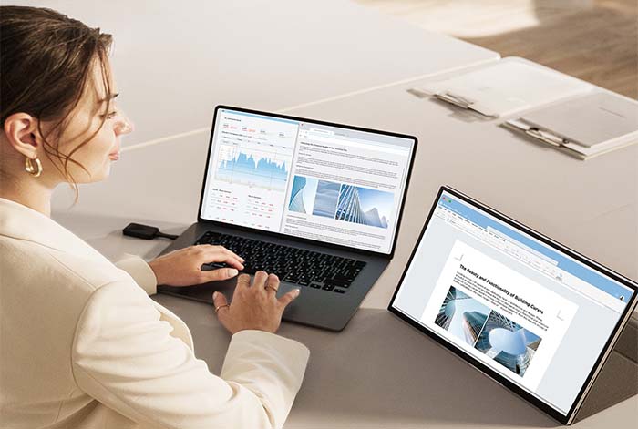 ViewSonic presenta monitores portátiles que incluyen energía por batería integrada y transmisión inalámbrica