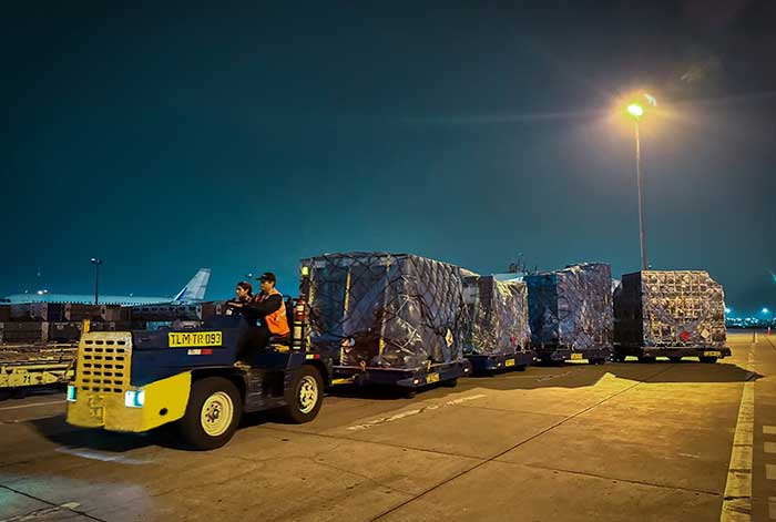 Talma ha liderado el manejo de más de 1,000,000 de kilos de carga en operaciones de logística musical y contribuye al desarrollo del concierto de Shakira en Perú
