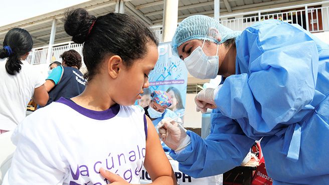 Minsa reduce meta de vacunación contra el VPH para el 2025