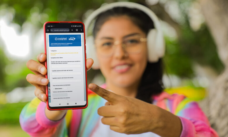 OSIPTEL: usuarios pueden dar de baja su servicio ante su empresa operadora sin condicionamientos ni explicaciones