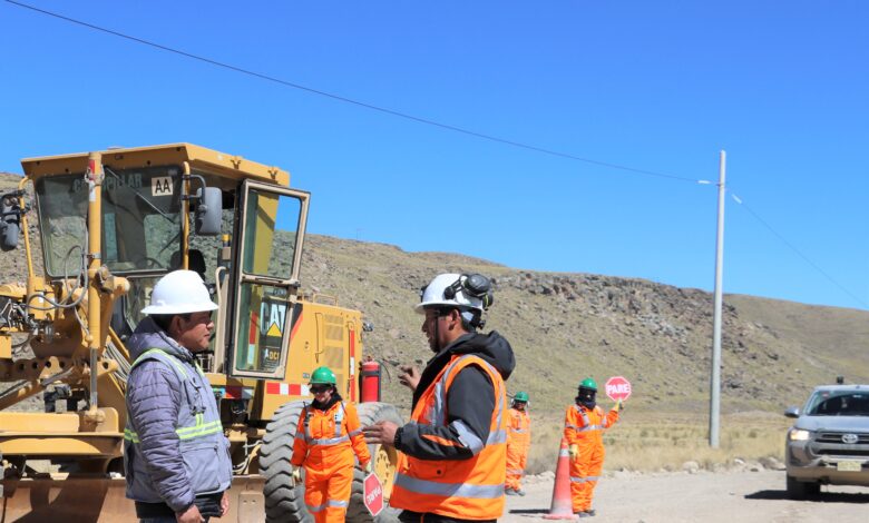 Comenzarán trabajos de mantenimiento vial en Caylloma tras temporada de lluvias