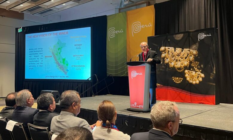 PDAC 2025: José Salardi, titular del MEF, estima que se moverán $2800 millones en el sector minero