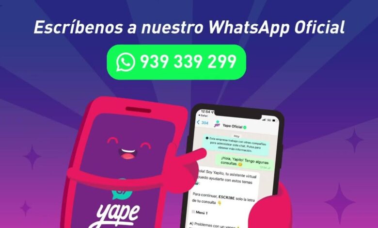 Yape integró IA generativa en su chatbot de atención de consultas por WhatsApp