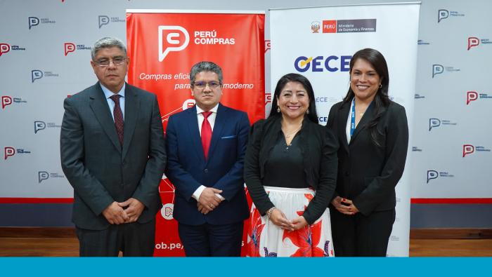 OECE inicia funciones con la entrada en vigencia de la nueva Ley General de Contrataciones Públicas