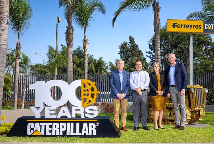 Caterpillar cumple 100 años y lo celebra en Perú junto a Ferreyros
