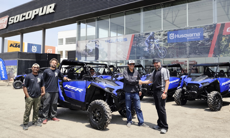 Grupo Socopur entrega flota de UTV’s Polaris a consorcio brasileño de turismo de aventura