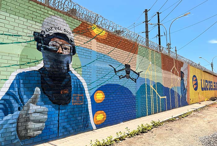 Luz del Sur transforma más de 4 mil m2 de pared en pulmones para la ciudad