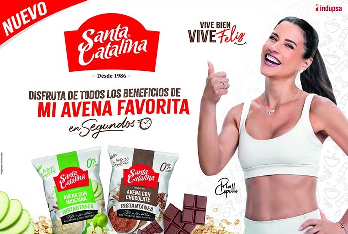 Santa Catalina® lanza campaña con María Pía Copello como embajadora