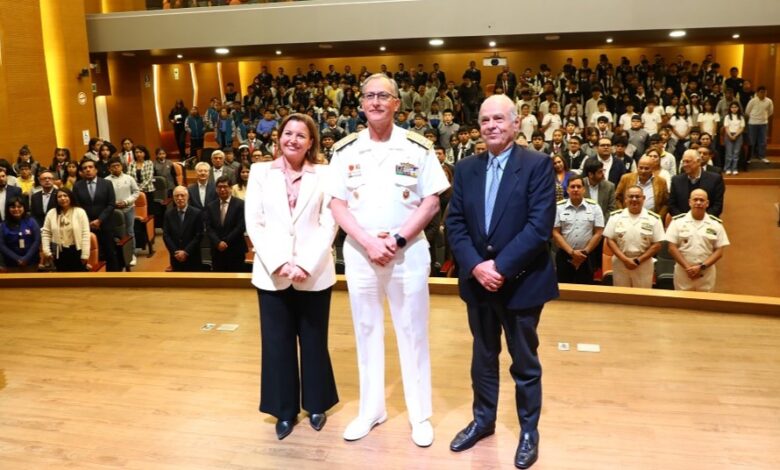 Marina de Guerra del Perú y Movistar anuncian desde Arequipa la XIV Cruzada Nacional de Valores