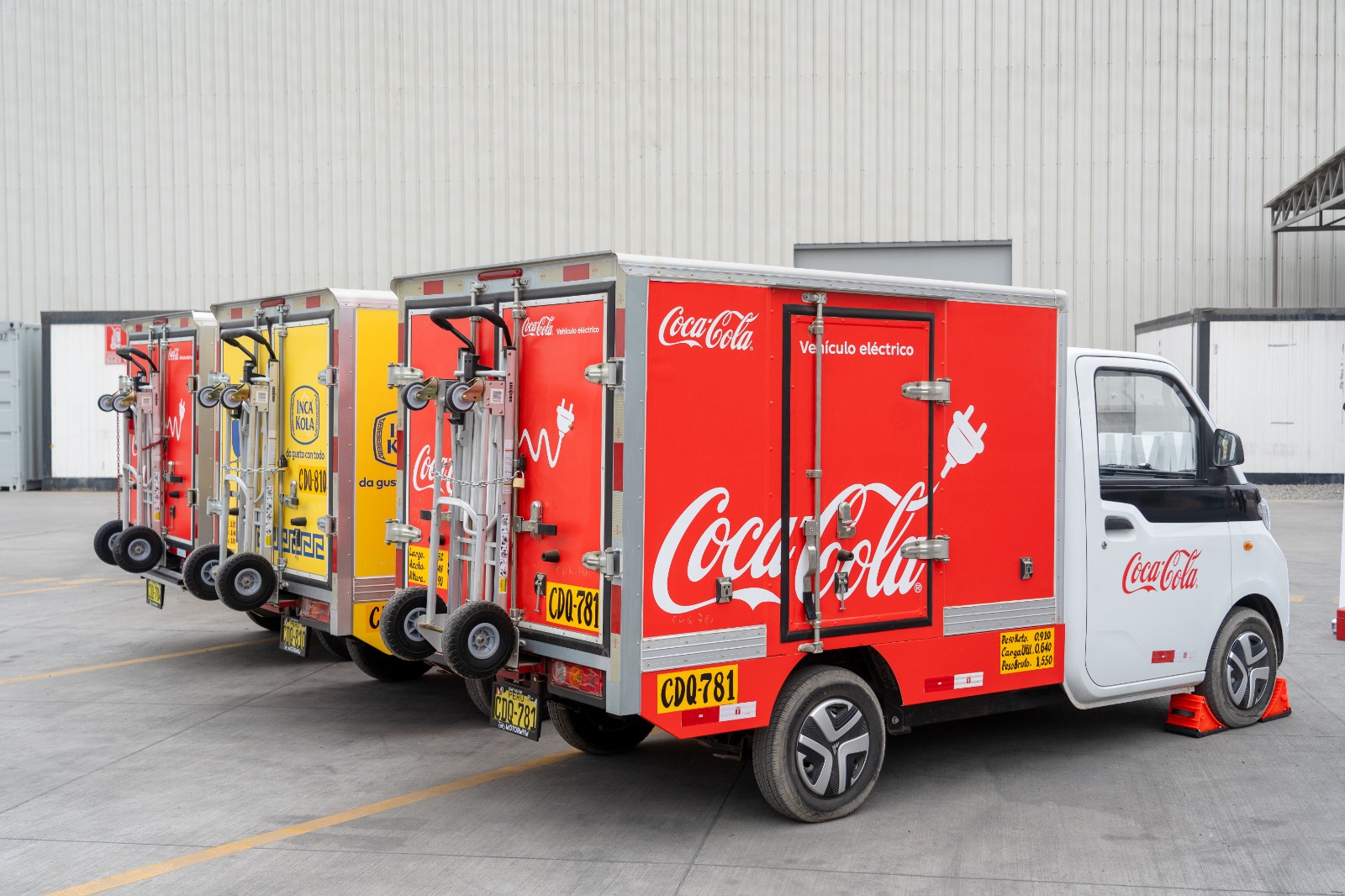 Arca Continental incorpora nueva flota de camiones eléctricos 