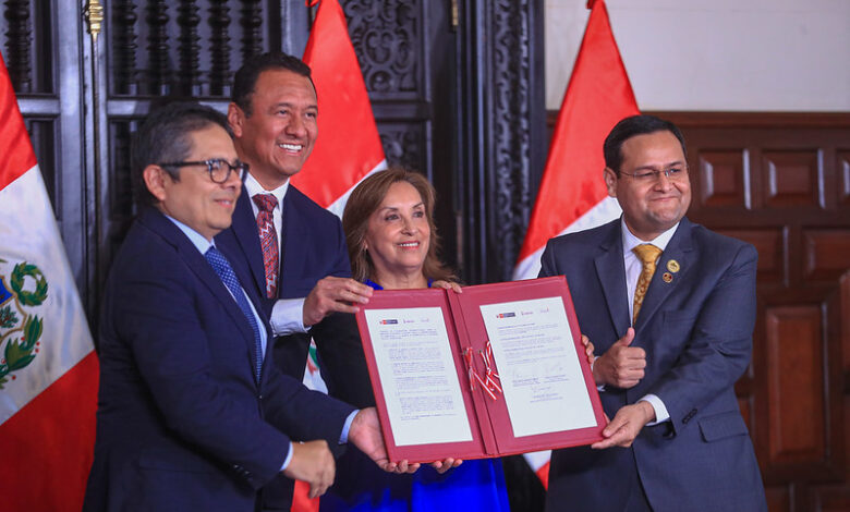 PROINVERSIÓN, MIDAGRI y GORE Lambayeque firman convenio para impulsar ejecución de proyecto Olmos