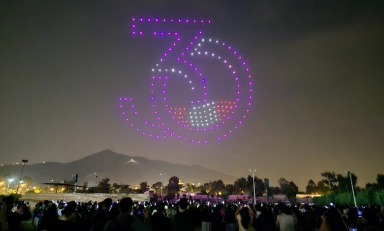 OMNILIFE celebra 30 años en el Perú con impresionante show de drones que iluminó el cielo limeño y emocionó a miles de personas