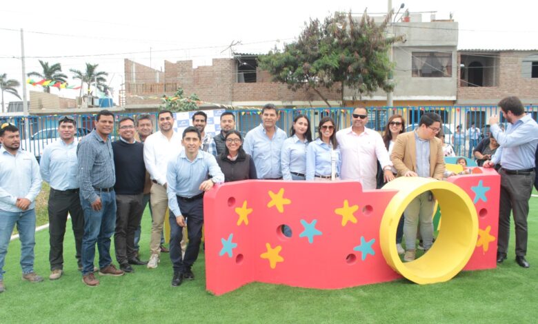 Los Portales inaugura su noveno Ludoparque en el Perú: beneficiará a 1,200 niños del distrito trujillano de Salaverry
