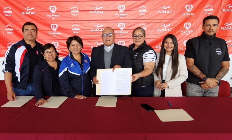 RIMAC lanza programa “Comunidades Deportivas de Bienestar” para promover el deporte y bienestar en colegios Fe y Alegría