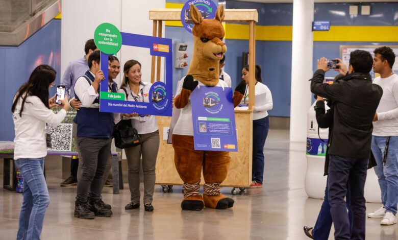 Línea 2 impulsa campaña “Reciclando Avanzamos Todos” por el Día Mundial del Medio Ambiente
