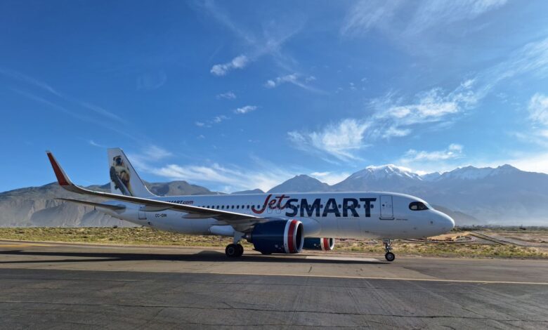 Con el Mono Carayá como distintivo, JetSMART suma nuevo avión a su flota en el Perú para seguir fortaleciendo la conectividad aérea