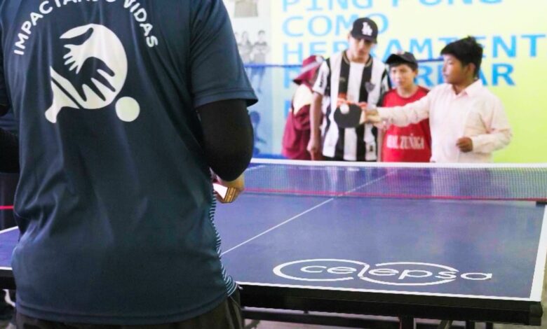 Celepsa e Impactando Vidas realizaron torneo de fútbol e inauguraron centro de alto rendimiento de tenis de mesa en Zúñiga