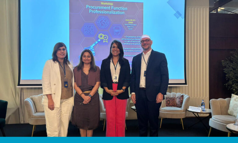 OECE expone avances en Foro Mundial de Contratación Pública 2025 organizado por OCDE