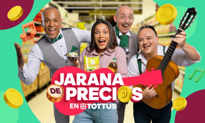 Los Juanelos traen la “Jarana de Precios a Tottus”