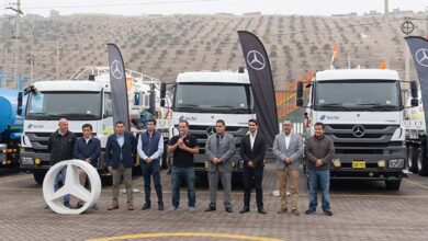 Divemotor entrega 6 camiones Mercedes-Benz Axor a Séché Group para operaciones en minería