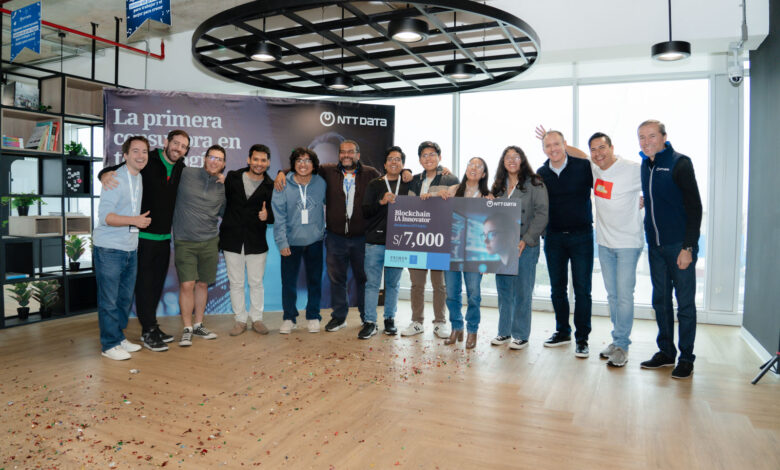 Mentoría de NTT DATA impulsa la transformación de los equipos ganadores de su Hackathon “Blockchain IA Innovator”