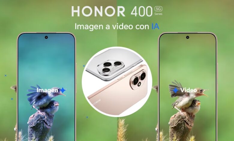 Imagen a video: Da movimiento a tus fotos en la Serie HONOR 400