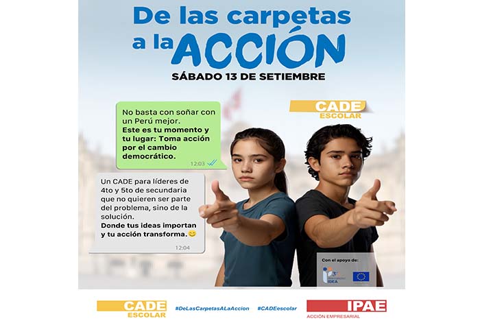 CADE Escolar 2025 moviliza a estudiantes de todo el país con talleres de creatividad y pensamiento crítico