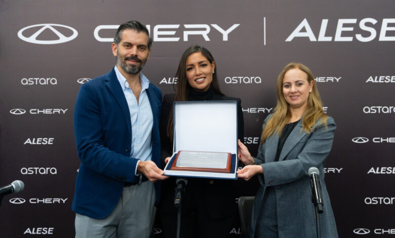 Chery inaugura nueva Tienda Alese en Camacho