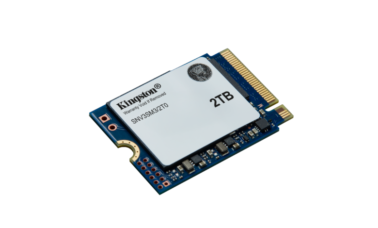 Kingston agrega nuevo factor de forma a la familia de SSD’s