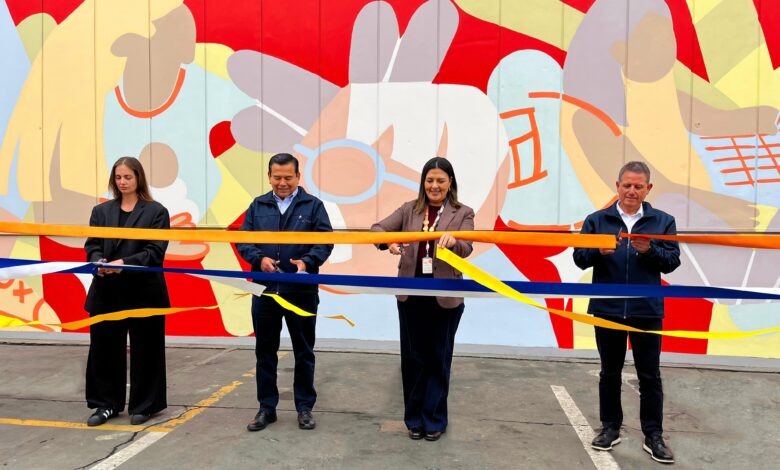 Primax inaugura mural artístico que purifica el aire y reduce nivel de contaminación