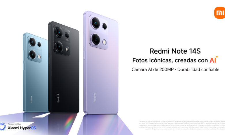 Xiaomi presenta Redmi Note 14S: capturas icónicas creadas con AI