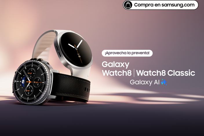 Monitorea tu salud y controla el estrés con la nueva serie Galaxy Watch8, ya en preventa en Perú