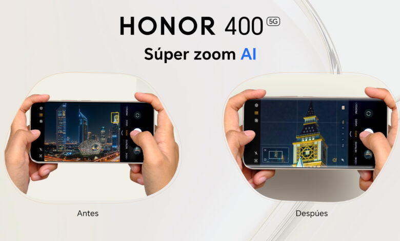 Fotografía a otro nivel: Conoce los 200MP con IA del HONOR 400