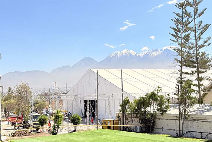 PERUMIN 37: obras en Cerro Juli superan el 80% de avance a dos semanas de su inauguración