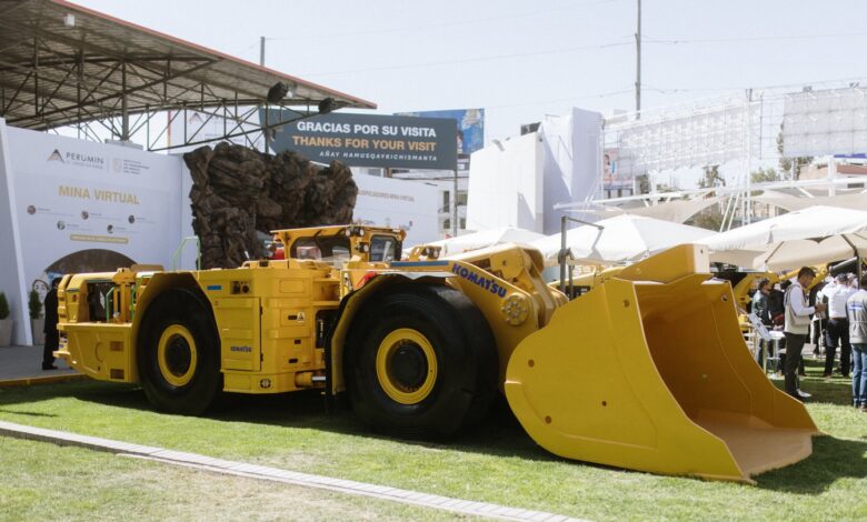 PERUMIN 37: Komatsu Mitsui presenta en Perú su nuevo cargador de bajo perfil WX11