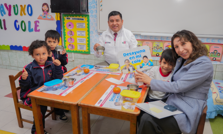 Más instituciones educativas de Lima y Callao se suman al piloto del MIDIS “Desayuno en mi cole”