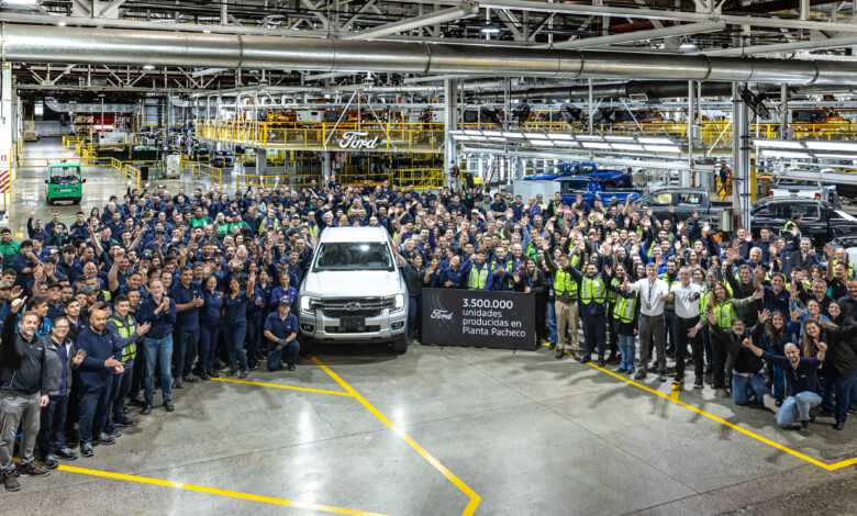 Planta Pacheco de Ford celebra un hito histórico: 3,500,000 unidades producidas