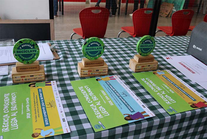 Entel y aliados refuerzan la educación ambiental a través del reciclaje