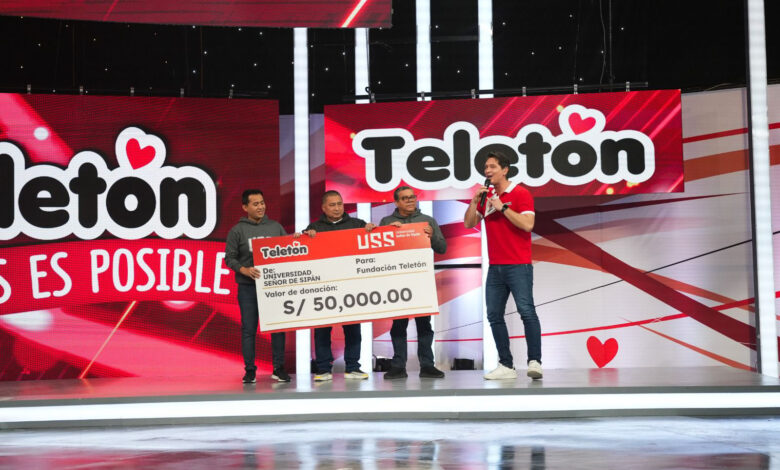 Universidad Señor de Sipán se unió como Aliado Solidario a la Teletón 2025