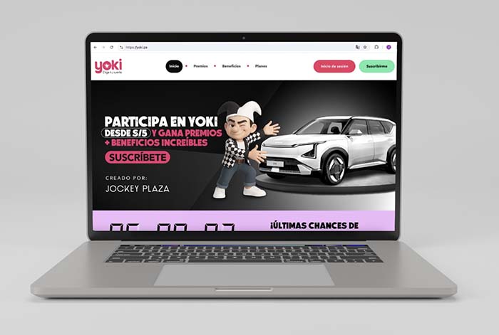 Llegó YOKI.PE: el programa de suscripción con grandes premios creado por el Jockey Plaza