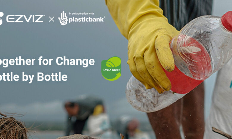 EZVIZ se une a Plastic Bank para reducir la contaminación plástica en los océanos a través de innovación sostenible