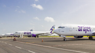 ARAJET se coloca como la tercera línea aérea con más pasajeros transportados en República Dominicana durante tercer trimestre 2025