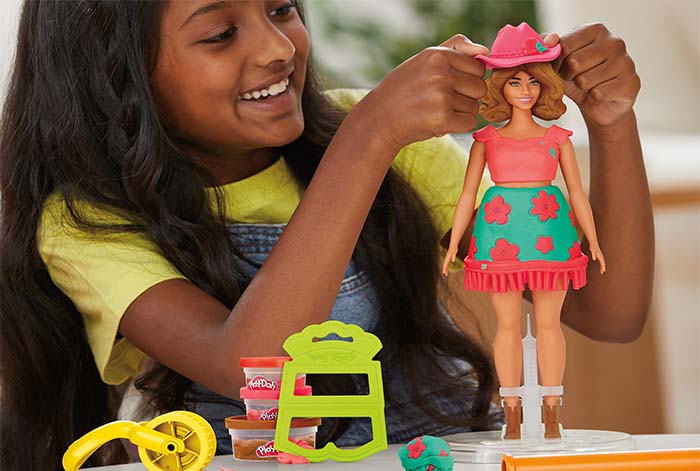 Play-Doh y Barbie se unen por primera vez en una colección exclusiva que llega al Perú