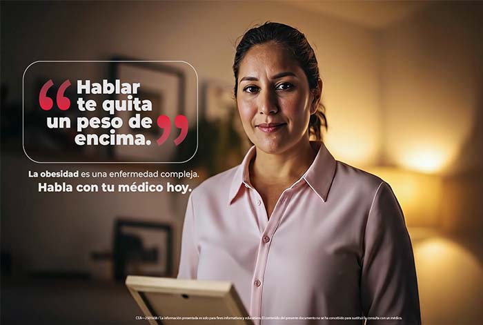 “Hablar te quita un peso de encima”, la campaña de concientización que busca impulsar la conversación sobre la obesidad en el Perú