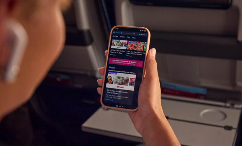 Delta da la bienvenida a bordo a YouTube y YouTube Premium
