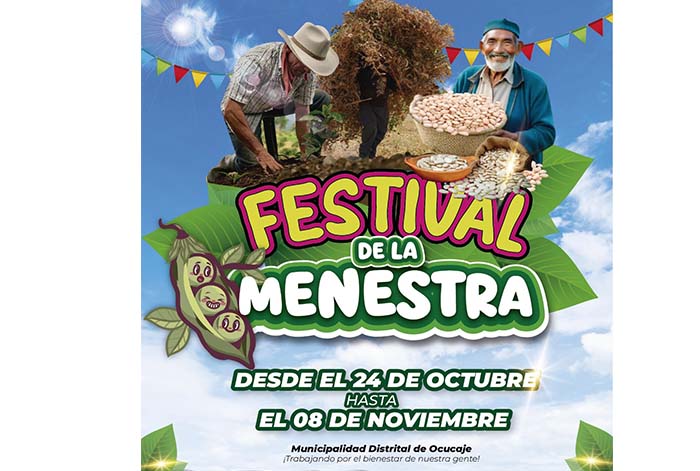 Ocucaje celebrará Festival de la Menestra con cultura, tradición y sabor de la Región Ica
