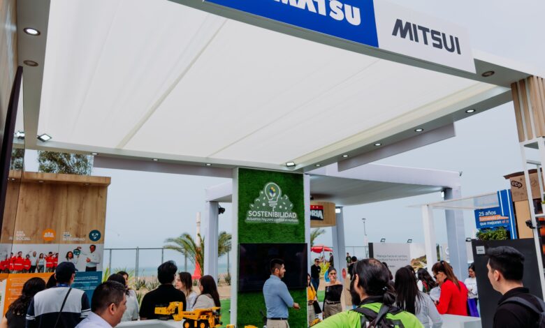 Komatsu-Mitsui presentará estrategia integral para la sostenibilidad en minería y construcción