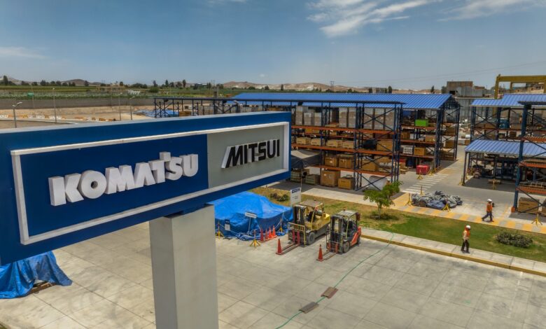 Komatsu Mitsui creció 10% al cierre de agosto y proyecta cerrar 2025 con hasta 13% impulsado por la minería