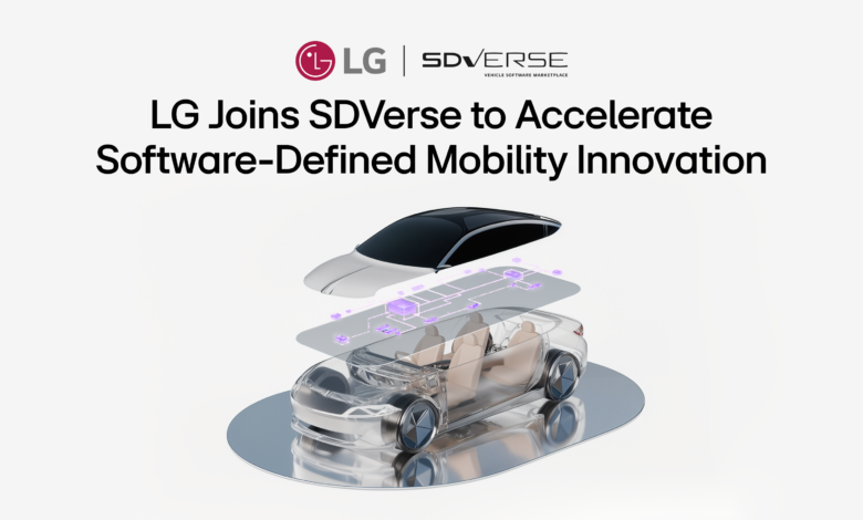 lg se une a sdverse para impulsar la innovación en movilidad por software